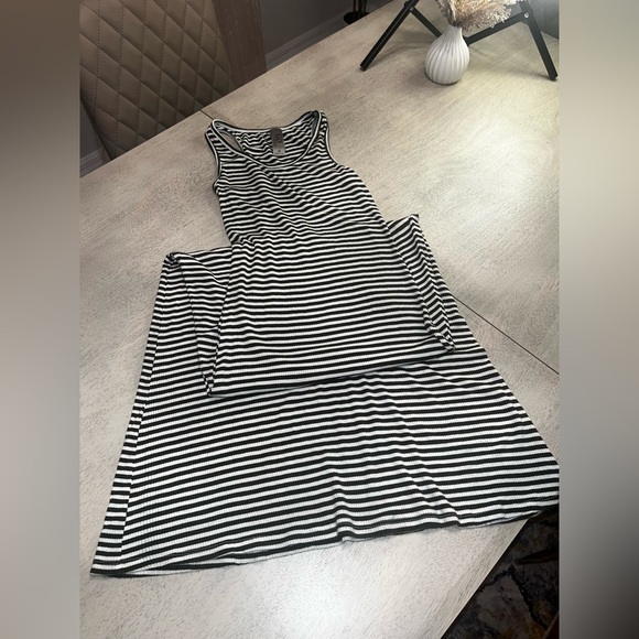 Long summer dress stripes - Picture 3 of 5